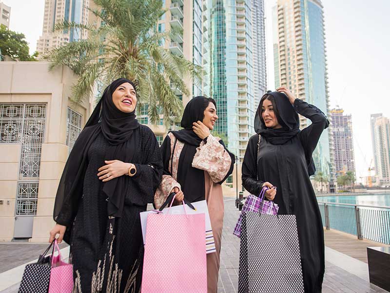 Abaya shopping 