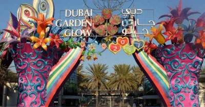 Dubai Garden Glow entrance