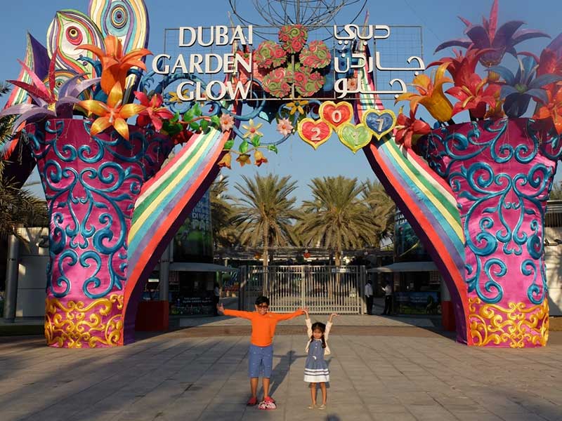 Dubai Garden Glow