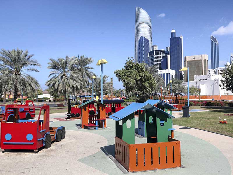 الأنشطة في حديقة العائلة