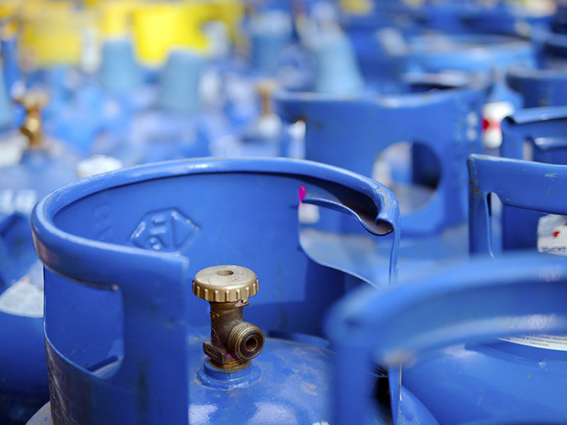 Blue Gas Cylinder