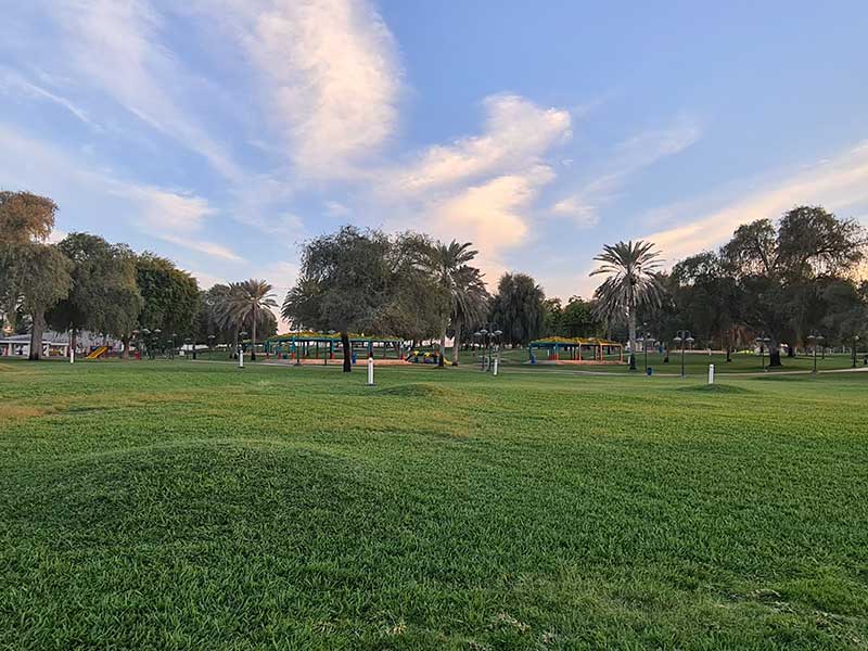 حديقة المطار ابوظبي