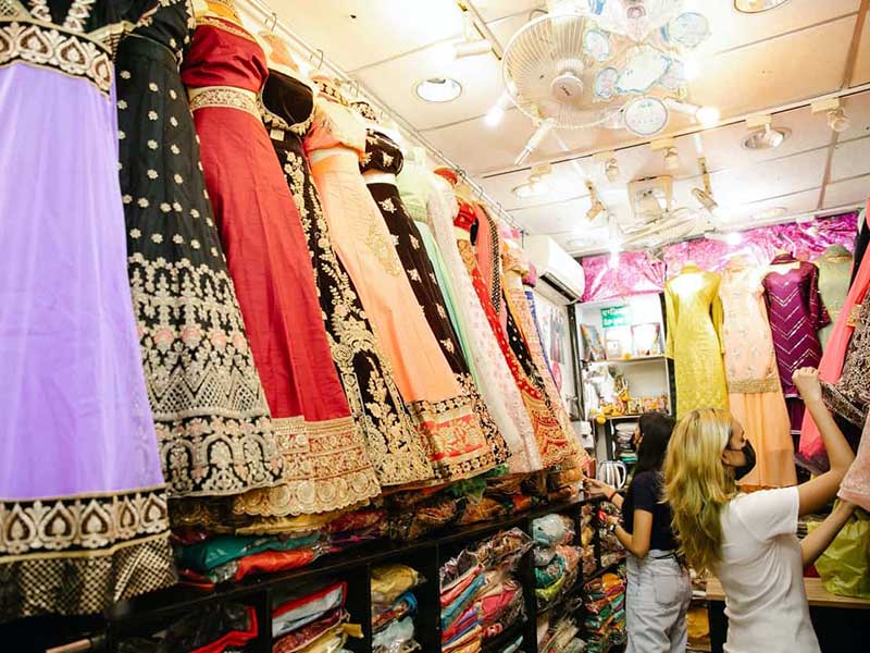 abaya in Meena Bazaar Dubai