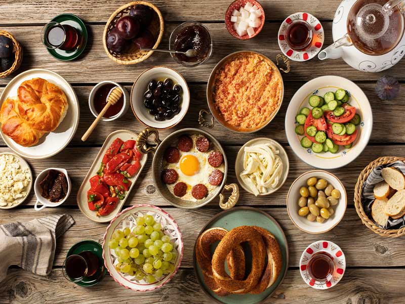 Turkish breakfast 