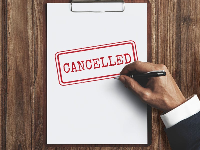 cancellation