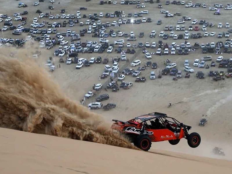 قيادة سيارات الدفع الرباعي في تل مرعب