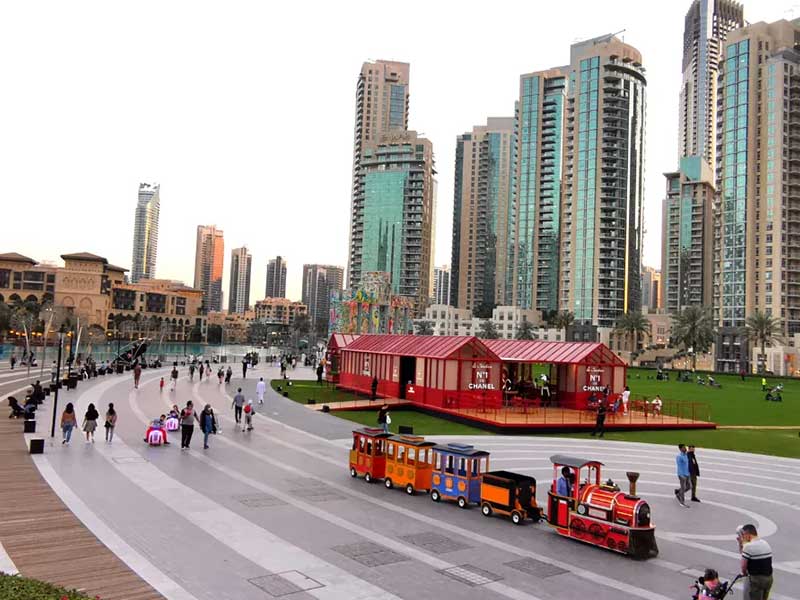 حديقة برج خليفة
