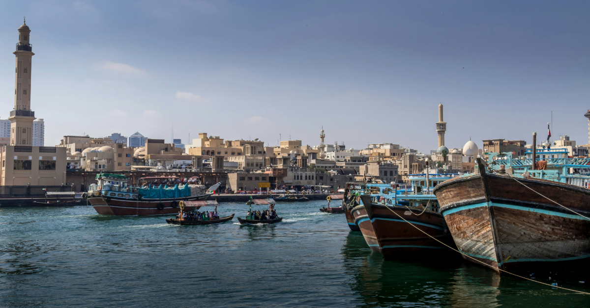 Dubai Creek Boats