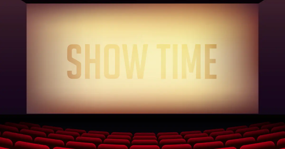 A movie at the cinema