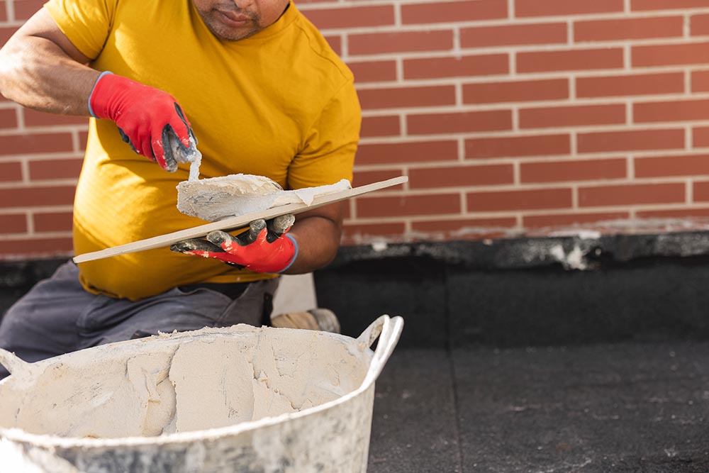 mixing material for waterproofing