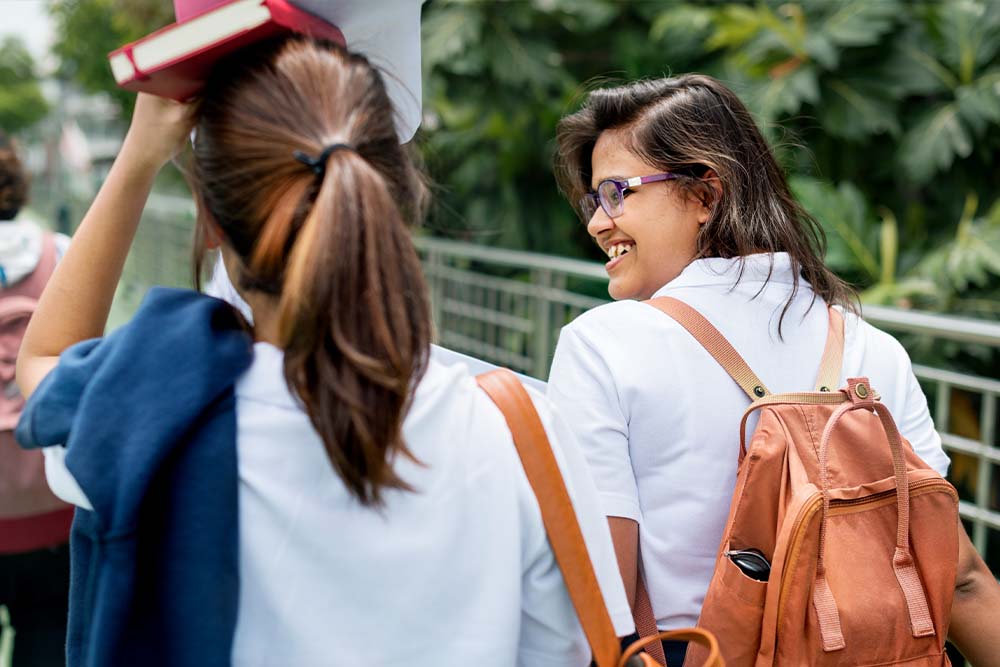Students in college
