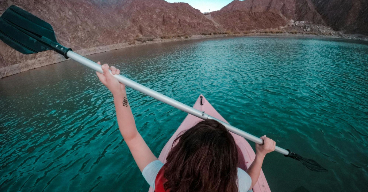 Kayaking in Hatta