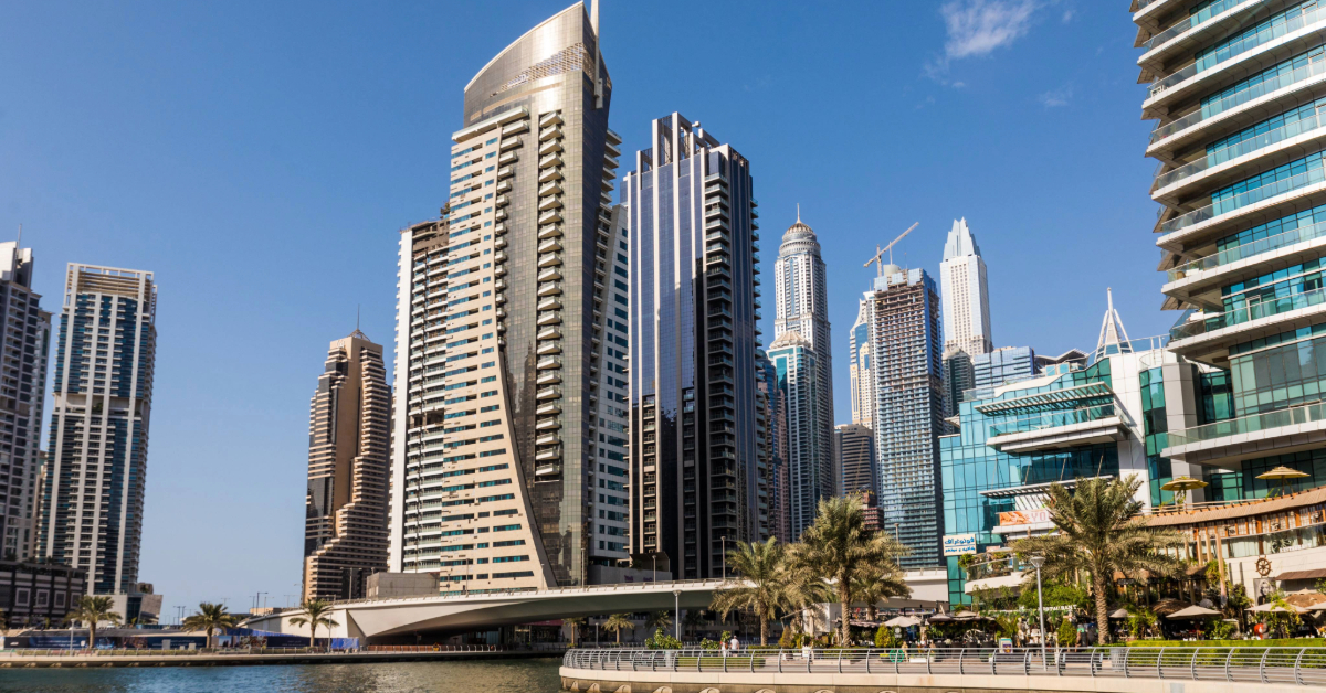 View of Dubai City