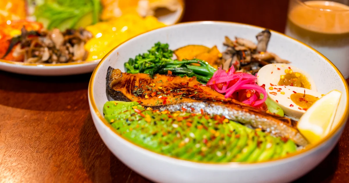 Avocado platter served in a Healthy restaurant in Abu Dhabi