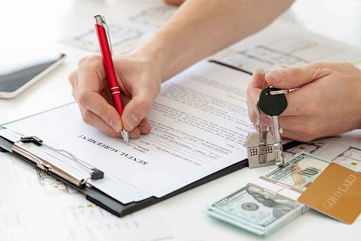 written lease contract 