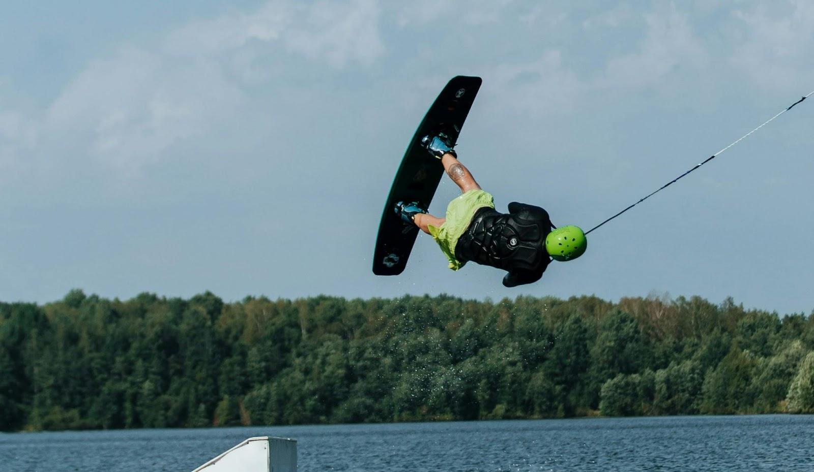 flipping on water
