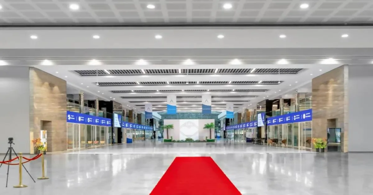 Inside the Expo Centre Sharjah