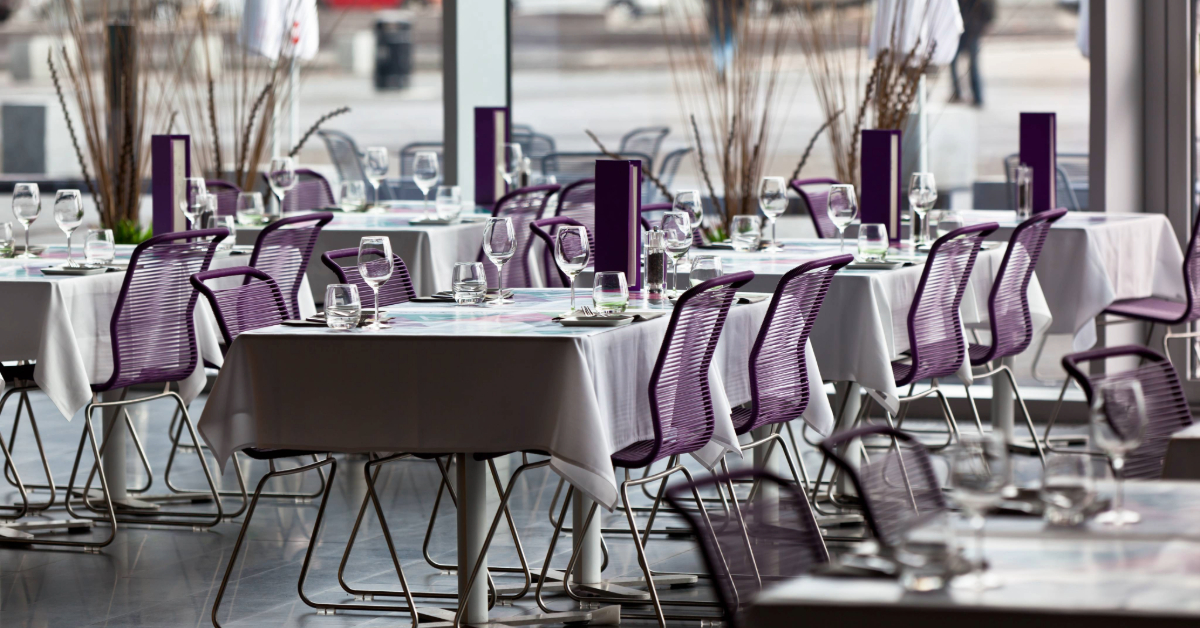 empty restaurant interior