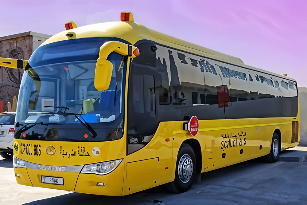 Dubai Taxi Corporation School Bus Service 