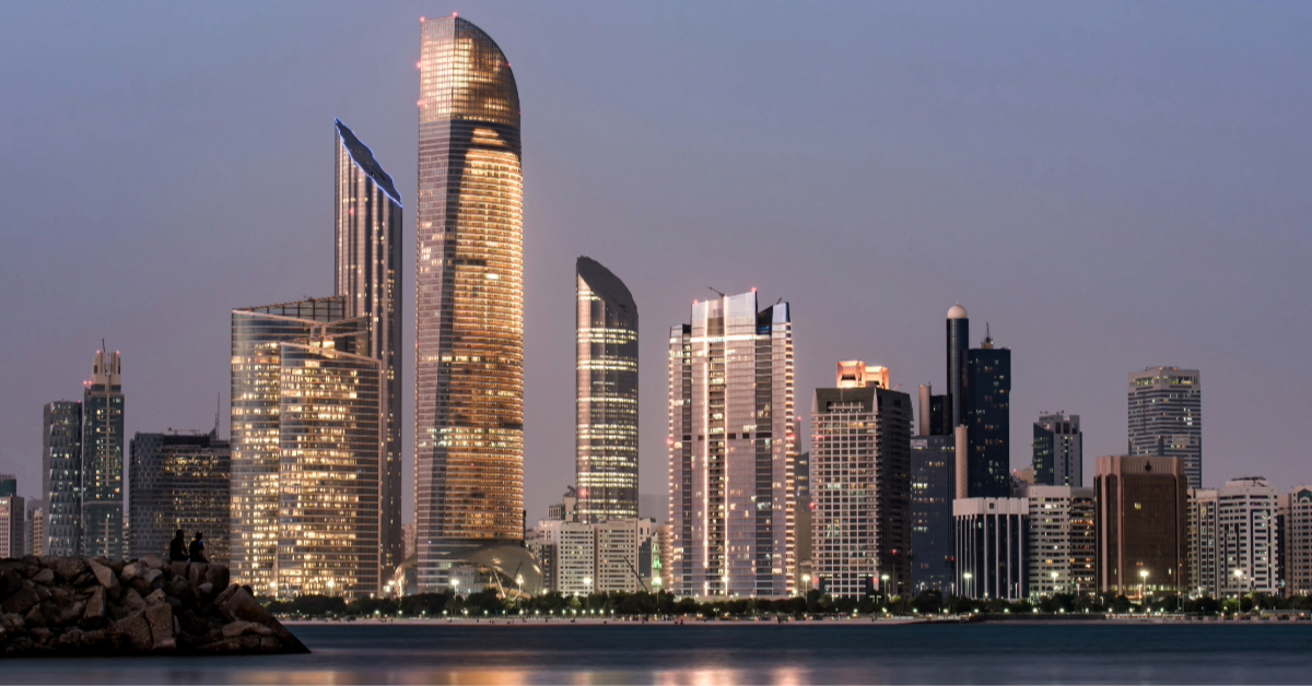 Skyline of Abu Dhabi Towers