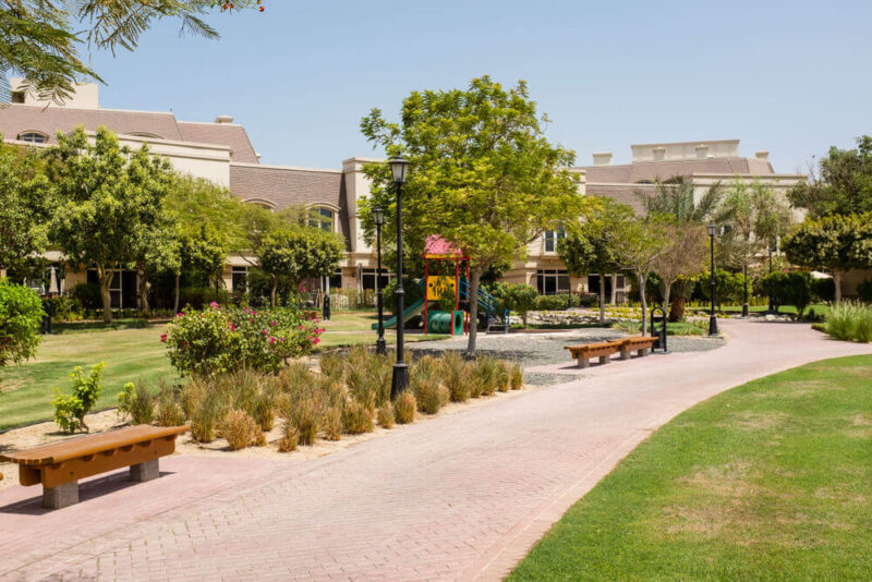 Mirdif park in dubai