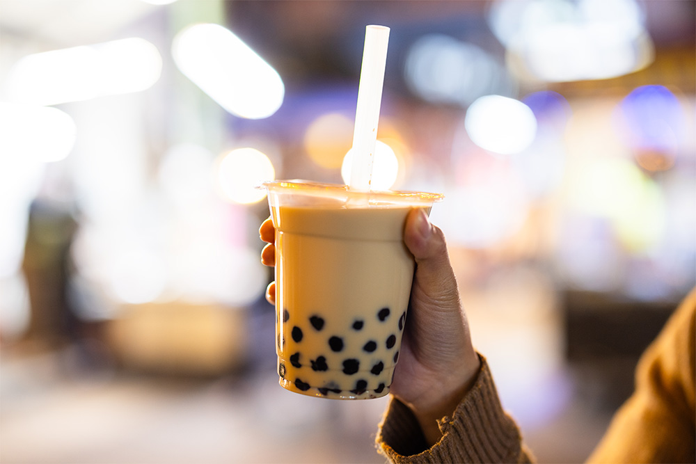 Bubble tea flavours