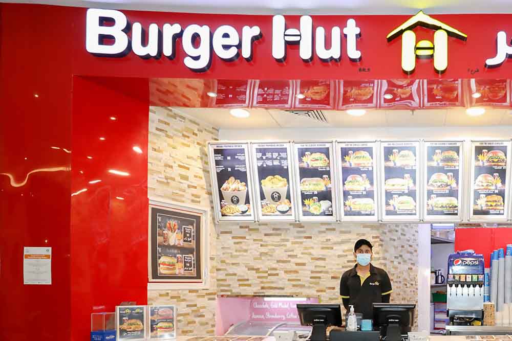 a mashup between pizza hut and burger king