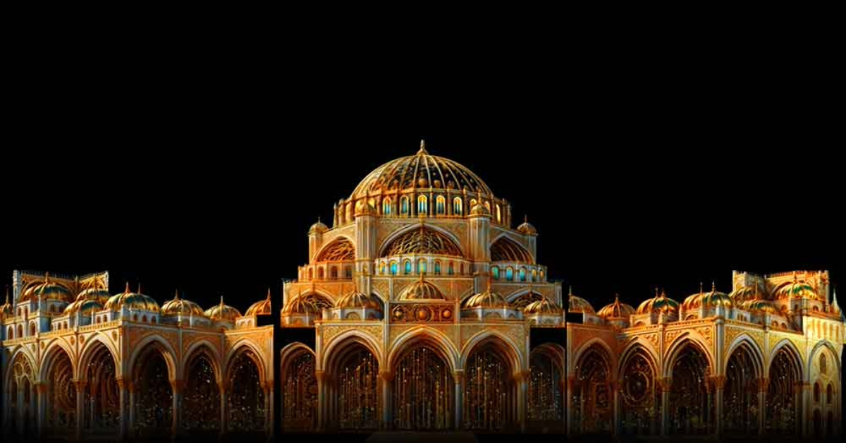 Magnificent Sharjah Mosque