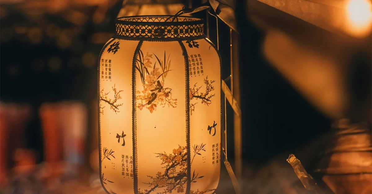 Chinese decor at Dubai Mall