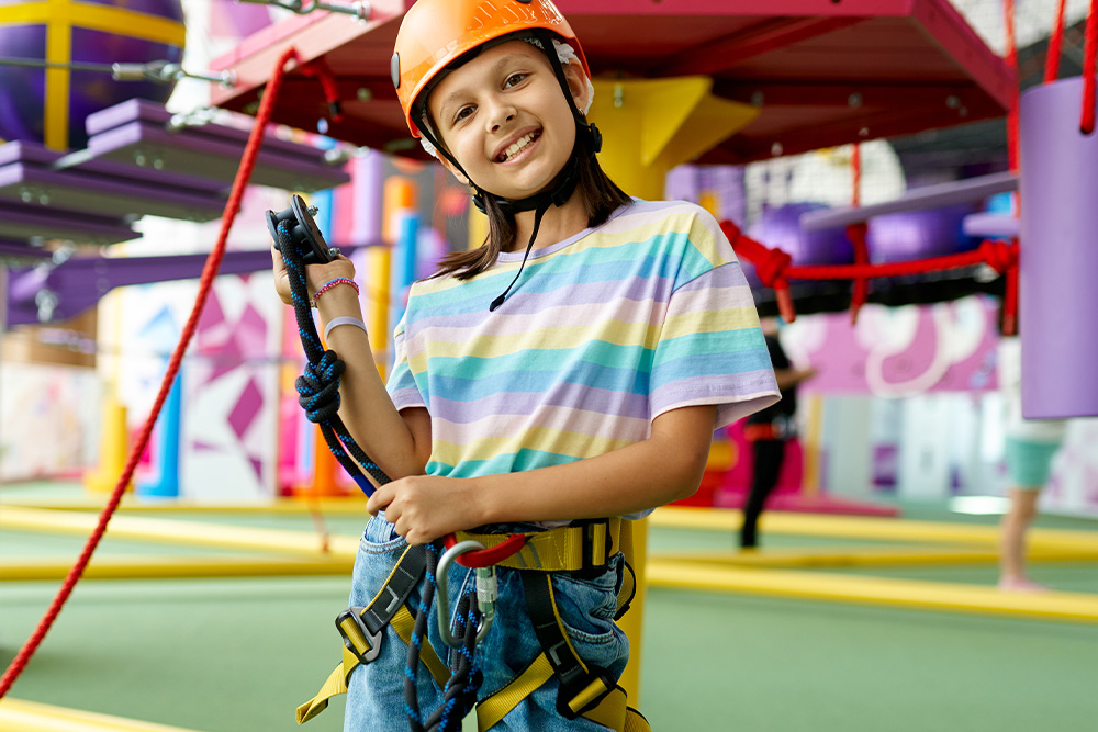 Zipline at Glitch Arabia 