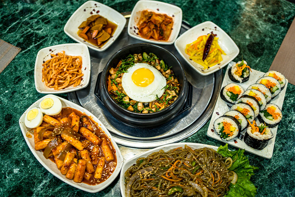 يعد كيمبو أشهر مطعم كوري في دبي بأطباقه الشهية