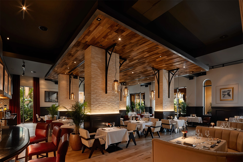 Try delicious cuisine at The Hide in Dubai