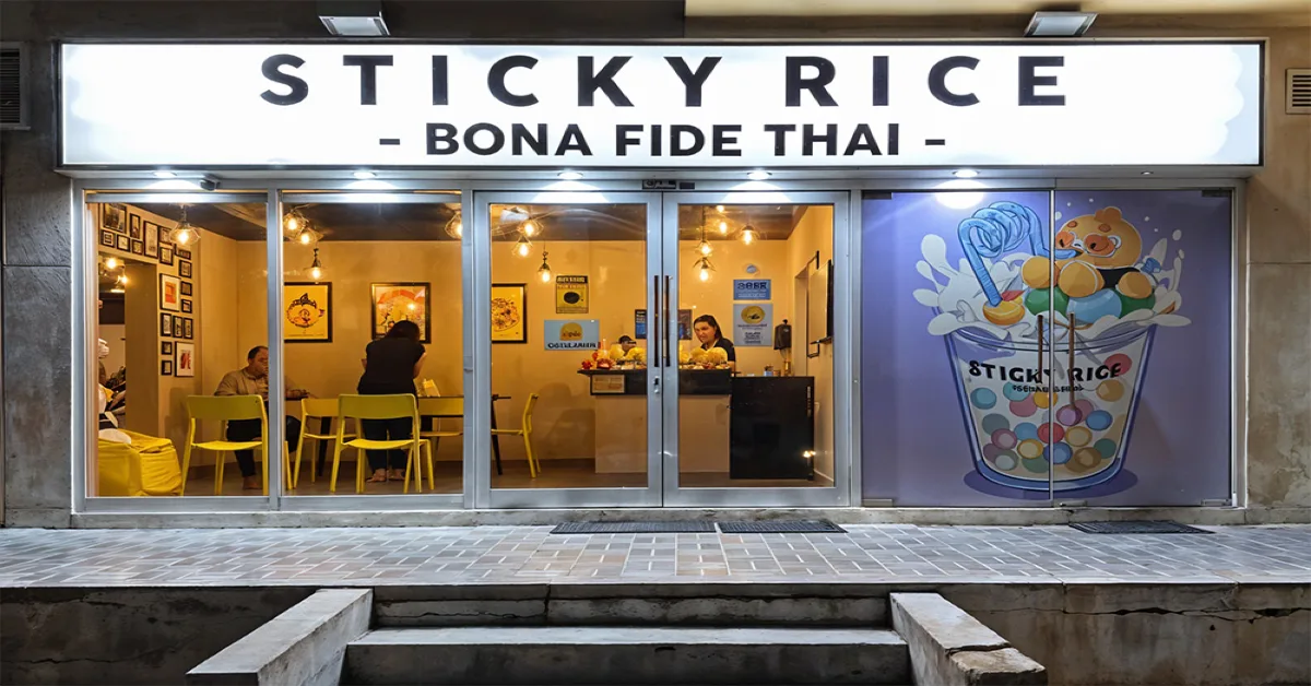 Sticky rice thai restaurant in Dubai