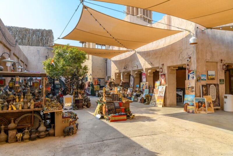 Shopping at Flea Market