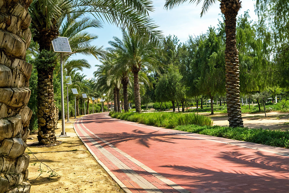 Jogging track at Jumeirah Village Circle (JVC)