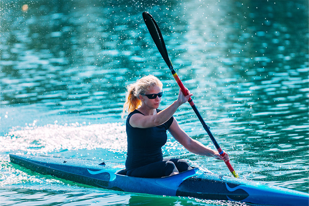 kayaking in Sharjah waters