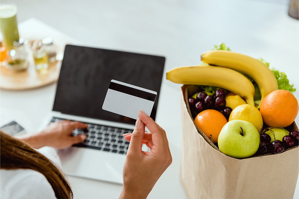 shopping online using Spinneys website