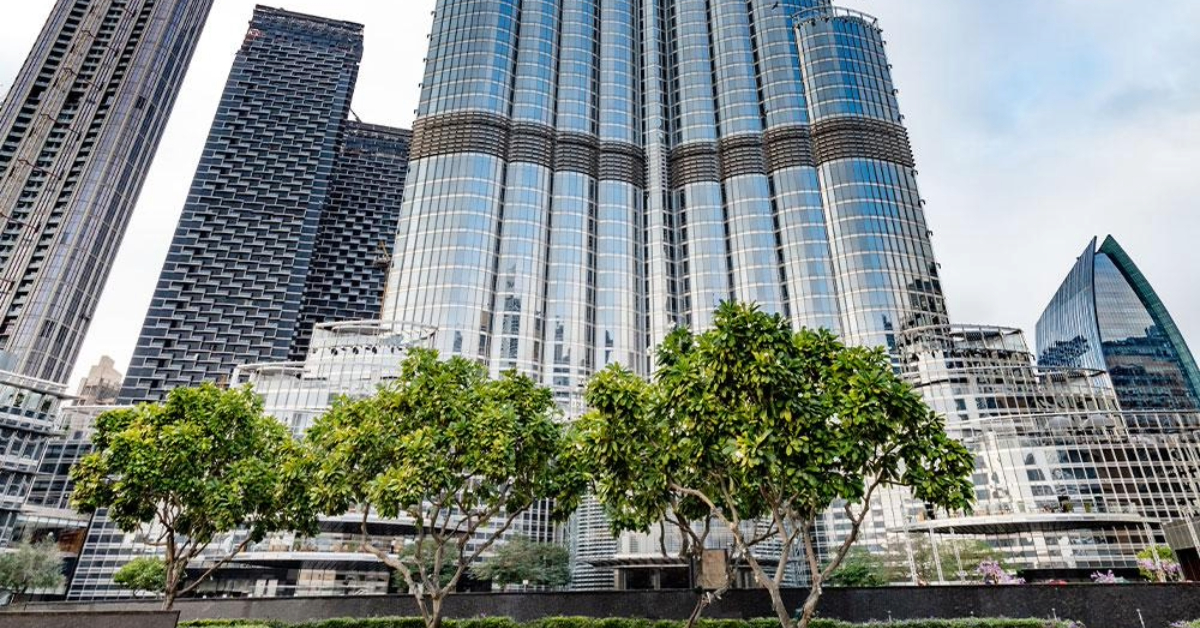 Burj Khalifa is an architectural marvel in Dubai