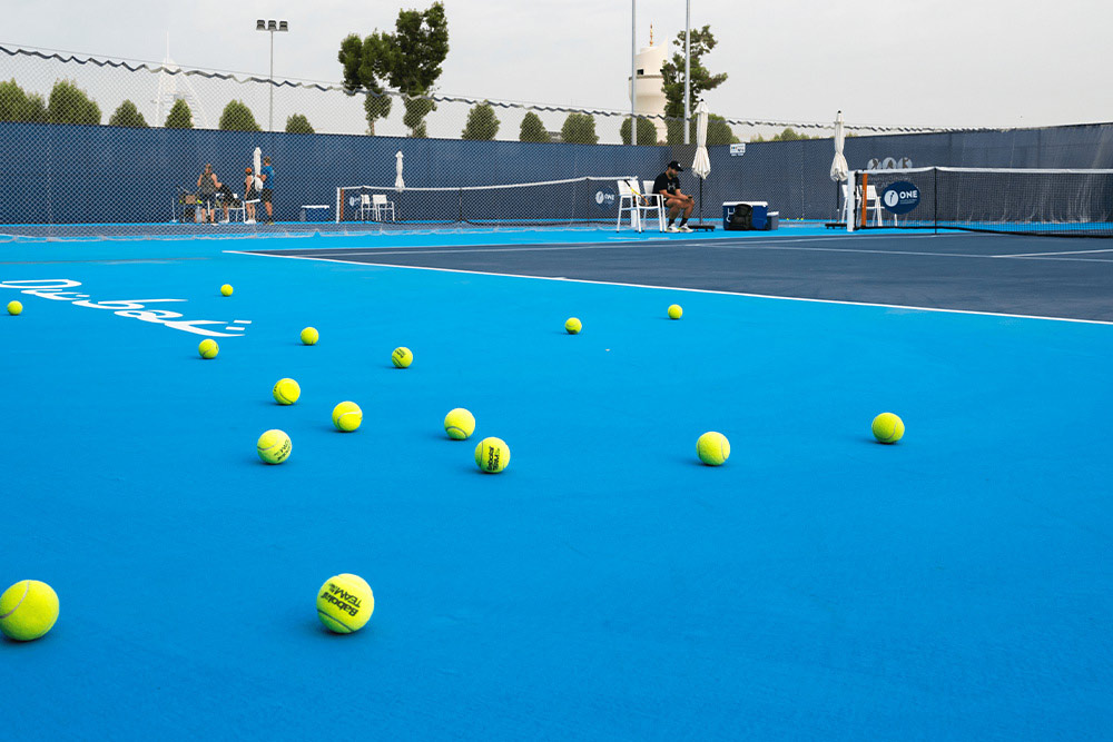 Sports pitch in Dubai