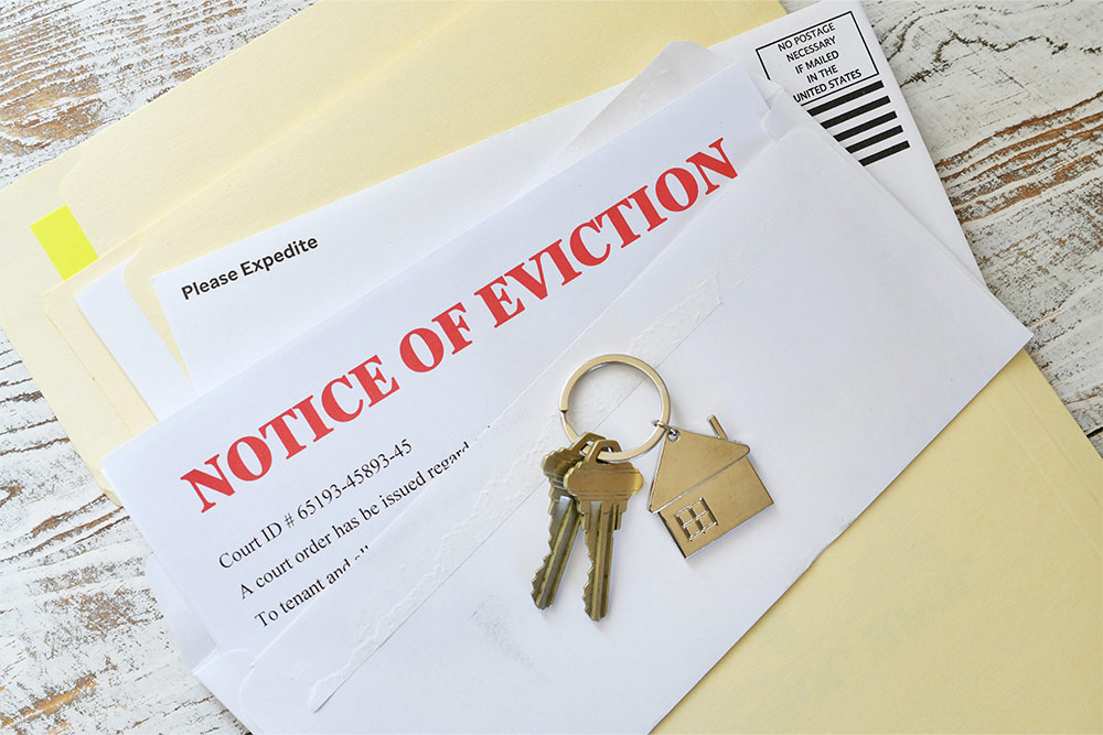 Notice of eviction for renovation