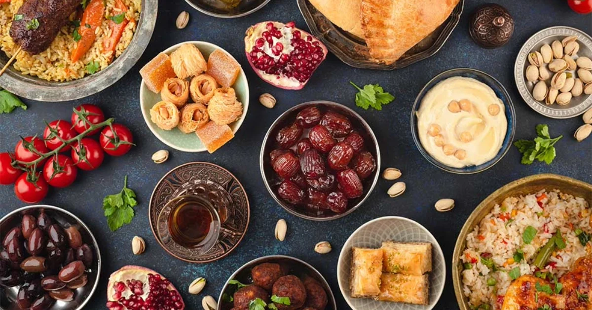 Delicious food served in one of Abu Dhabi's restaurants in Ramadan 