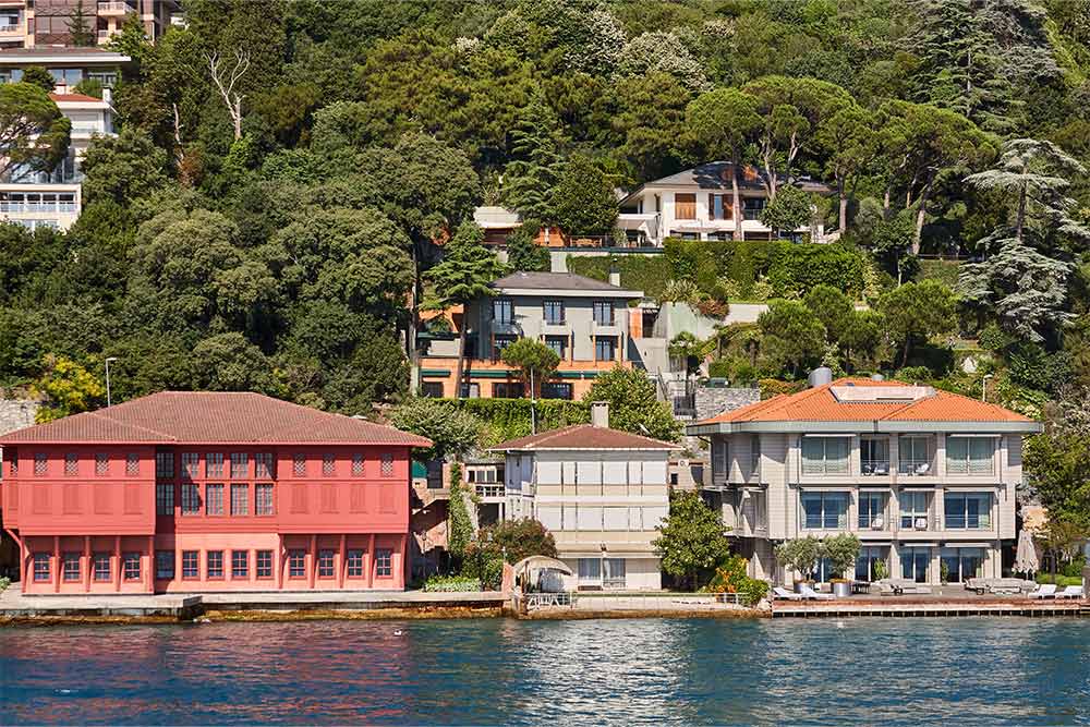 Seaside villas in Turkey