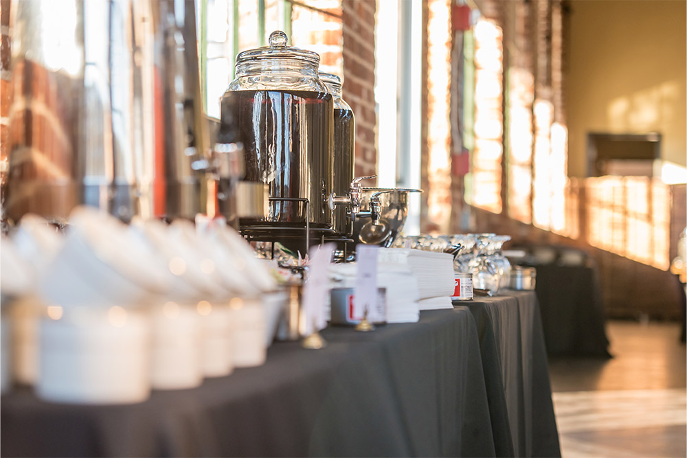 Beverage buffet at City Seasons Hotel