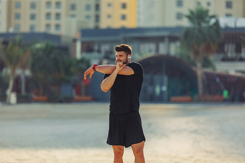 Town Square is one of the popular fitness-friendly areas in Dubai