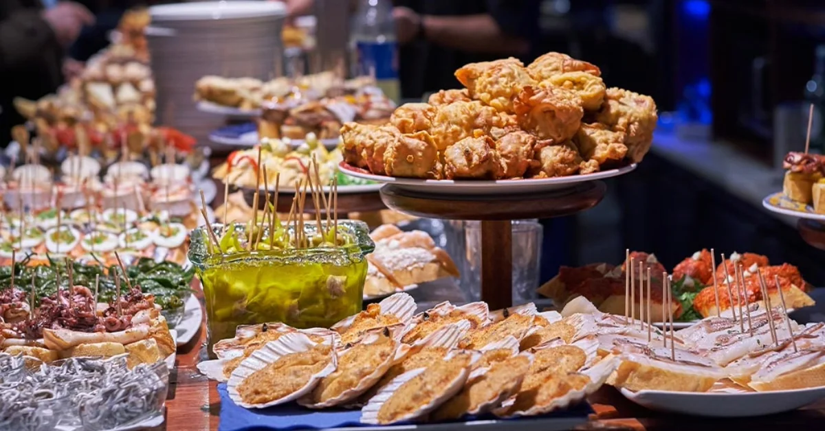 An iftar buffet in Abu Dhabi