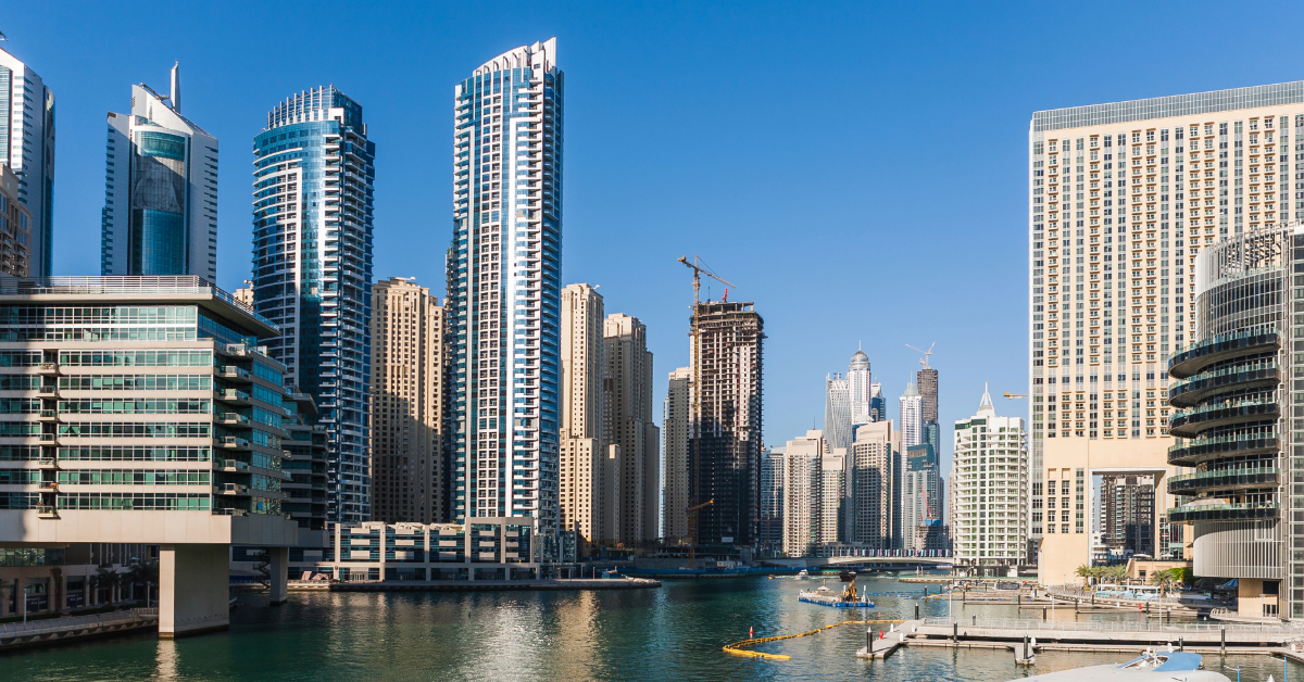 View of Dubai Marina