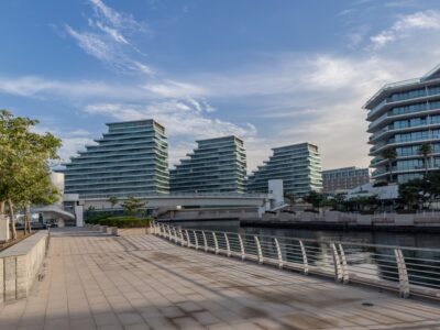 Buildings in yas island