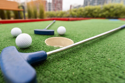 Mini golf in Dubai