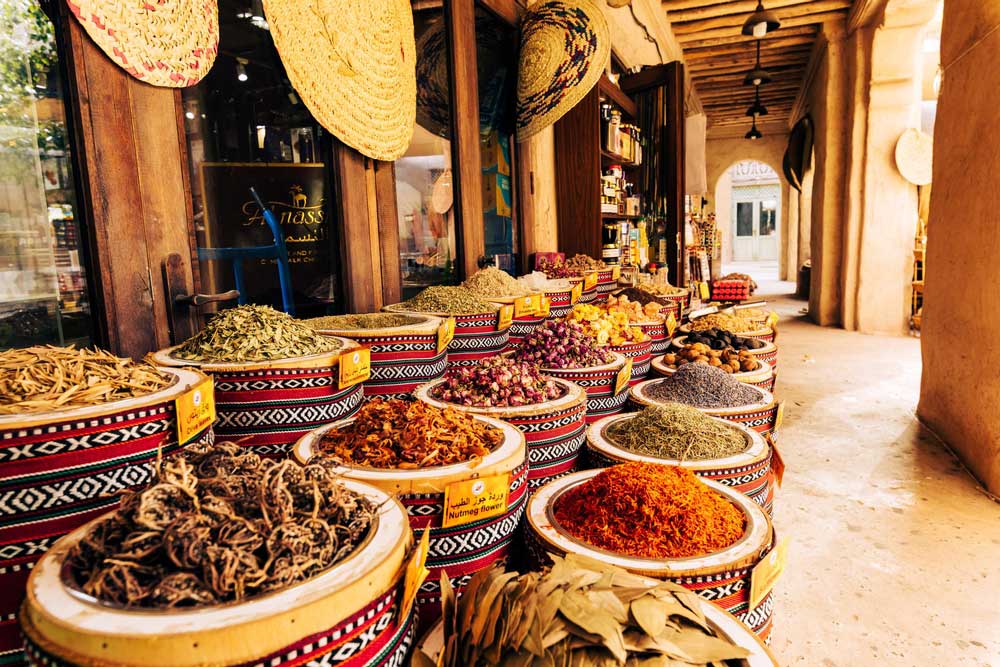 سوق الجملة في دبي الخاص بالمواد الغدائية 