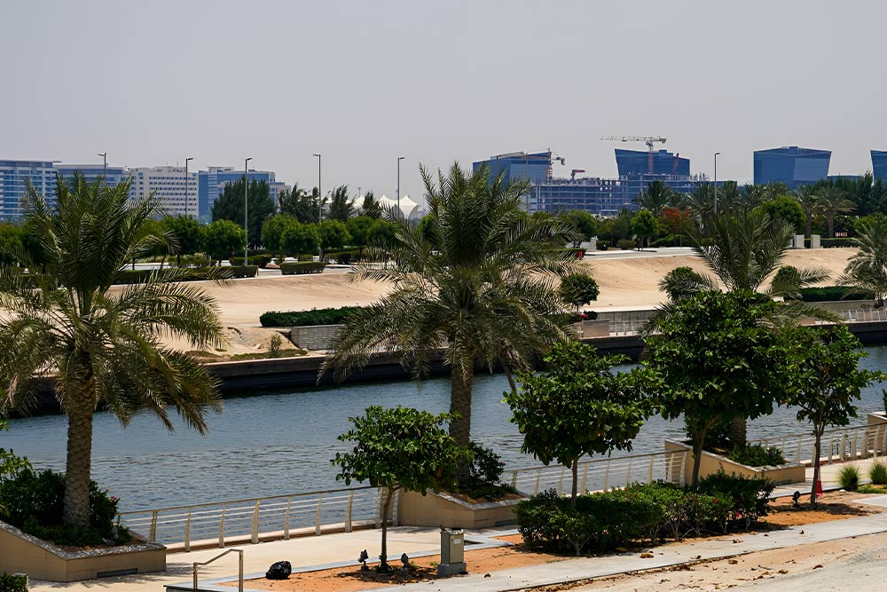 View of Al Raha Beach